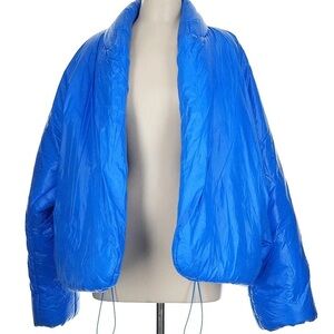 Yeezy x Gap collab Blue Mens Puffer Jacket